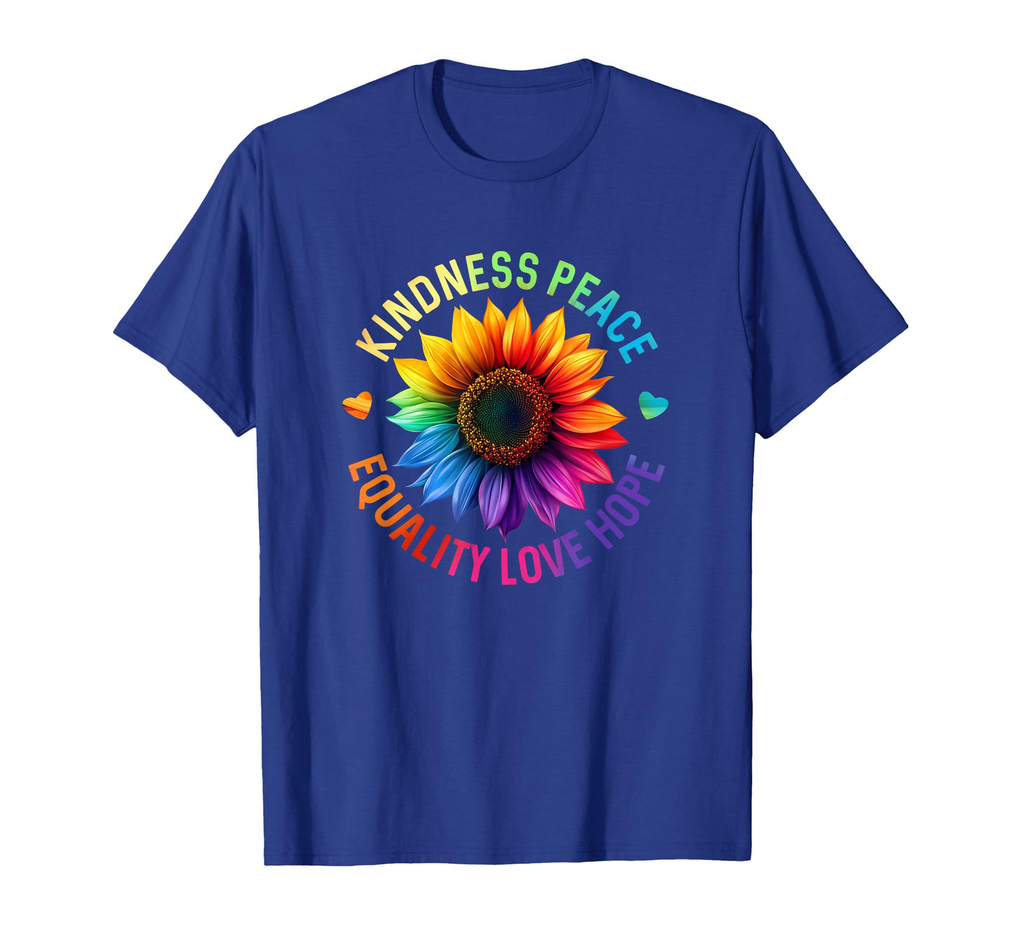 Sunflower Rainbow Ally Lgbtq Lgbt Gay Pride Month Women T-Shirt