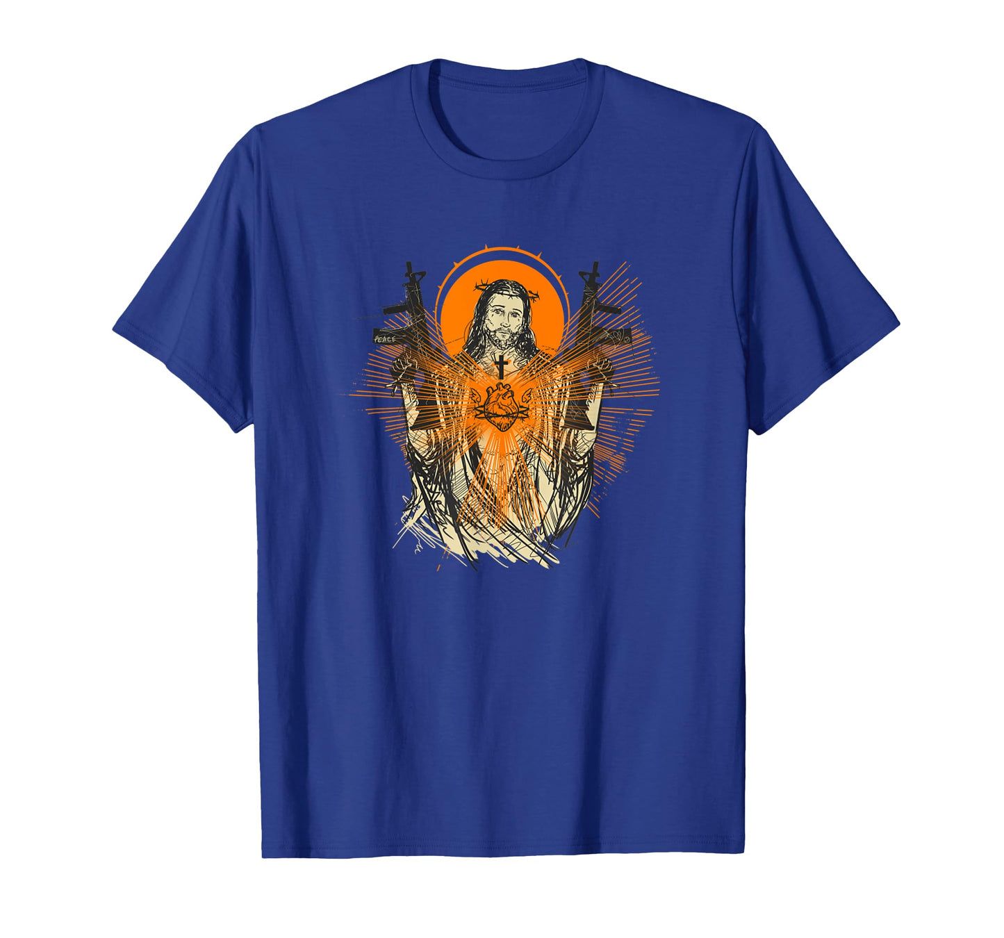 Vintage Jesus Protects Us Christians Bible Verses T-Shirt