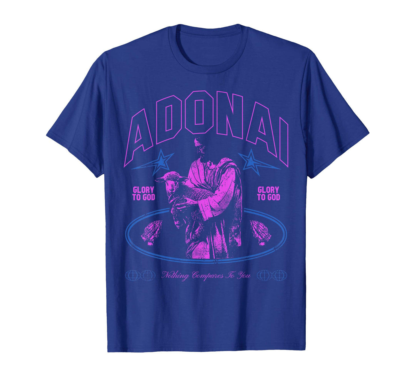 Adonai - Christian Bible Verse Faith T-Shirt