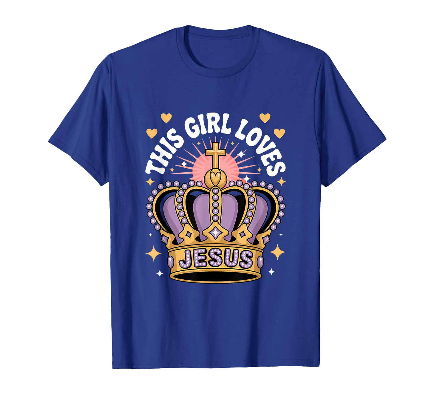 This Girl Loves Jesus Christian Girl Jesus T-Shirt