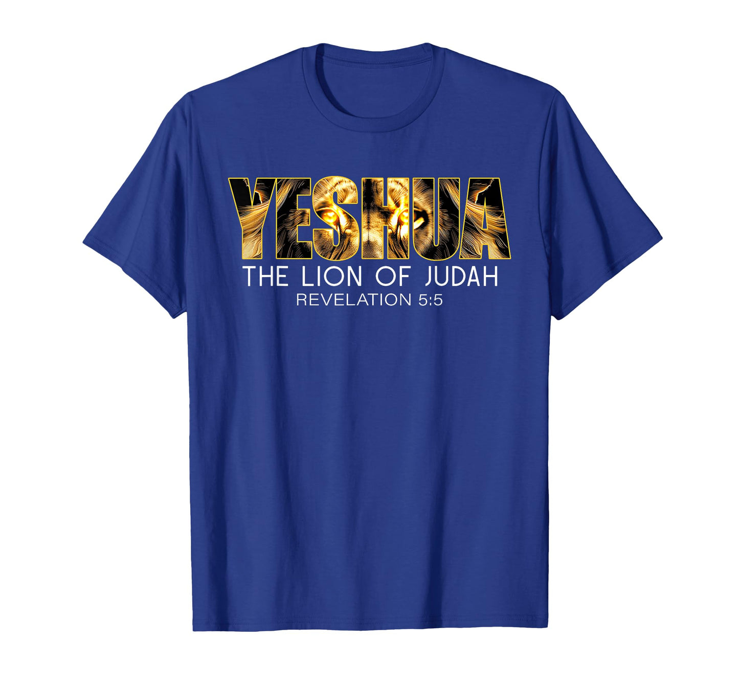 Yeshua Lion of Judah Jesus Religious Christian Revelation T-Shirt