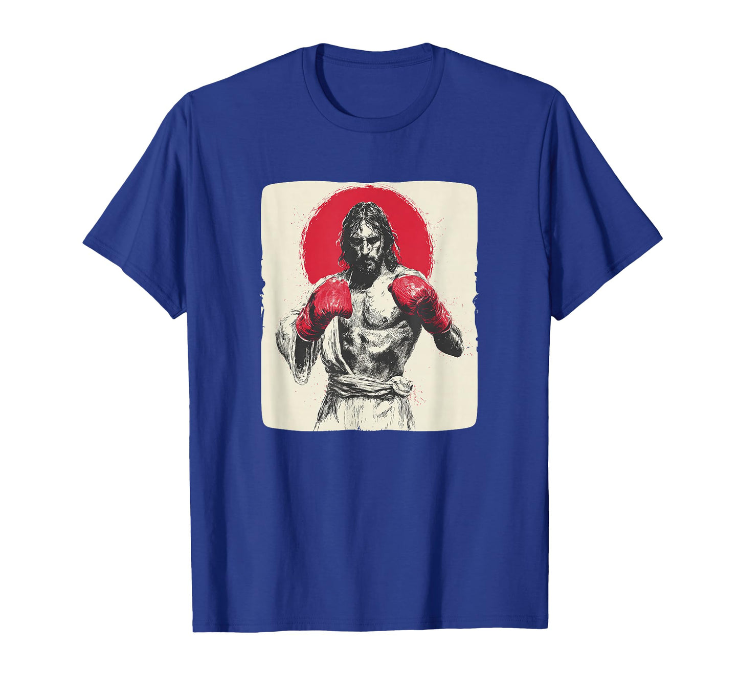 Boxing Lord Jesus Christ for Gloves and Box Ring Lovers T-Shirt