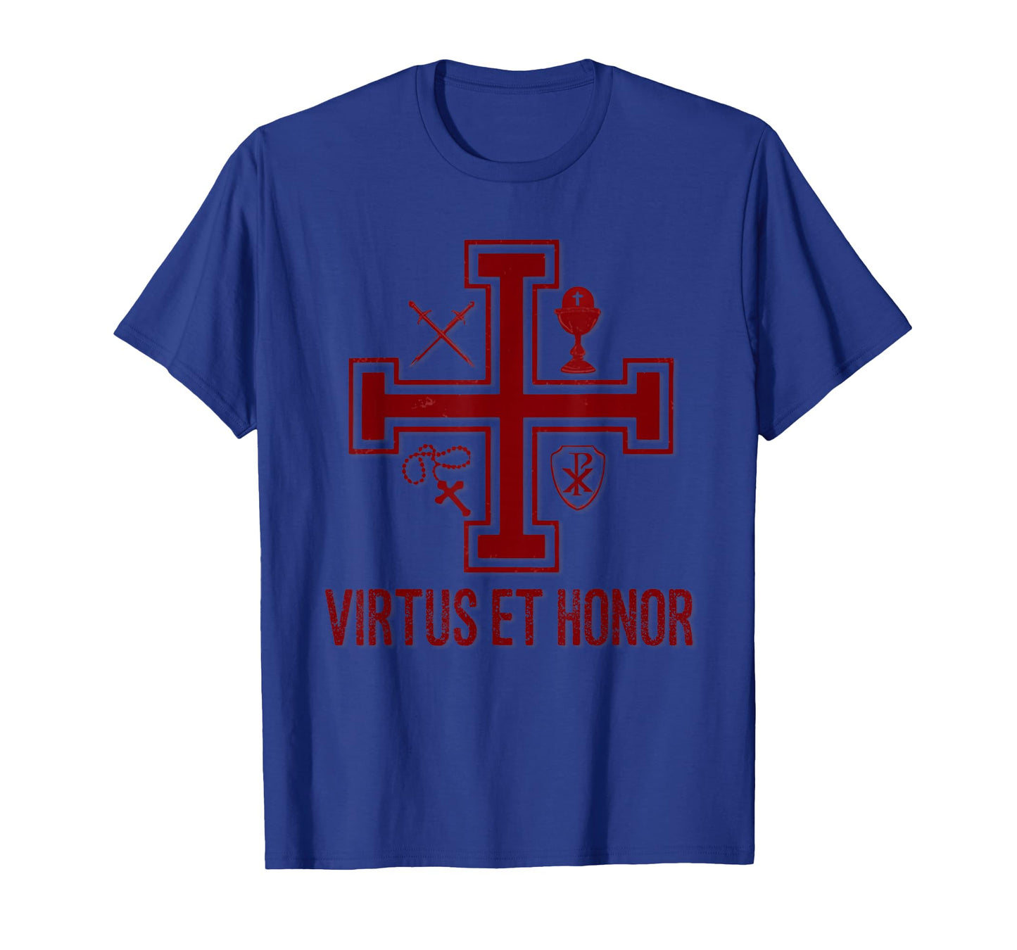 Catholic Knight Templar Crusader Cross T-Shirt
