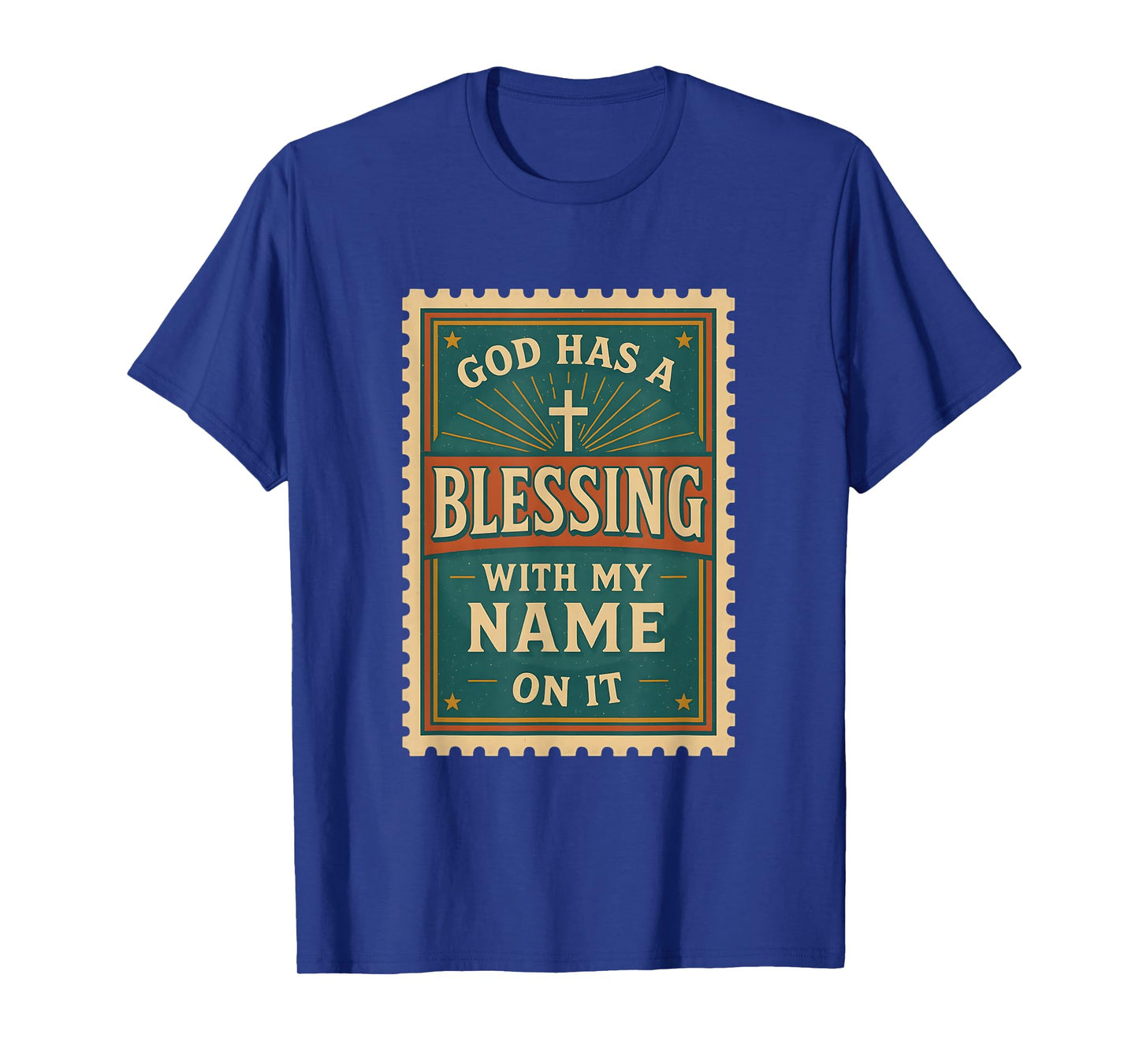 God Has a Blessing with My Name on It Women Christian T-Shirt