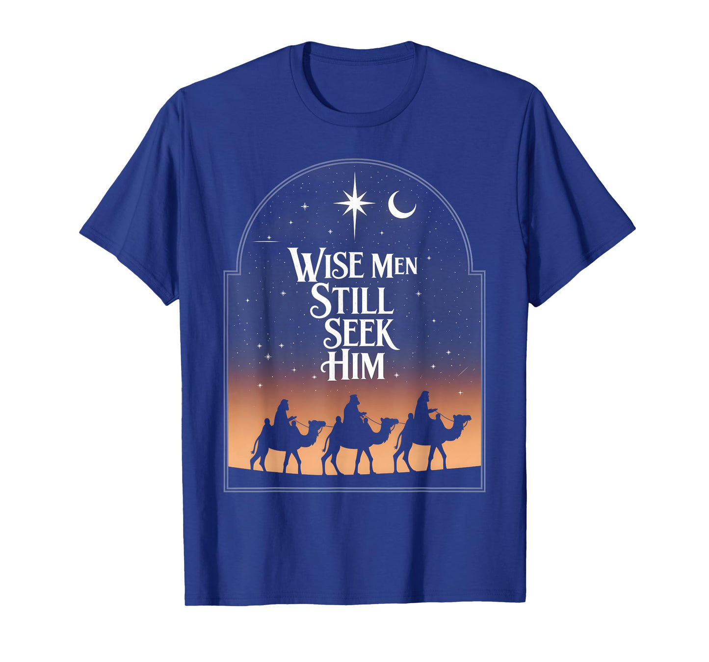 Jesus Wise Men Still Seek Him Christian Christmas T-Shirt