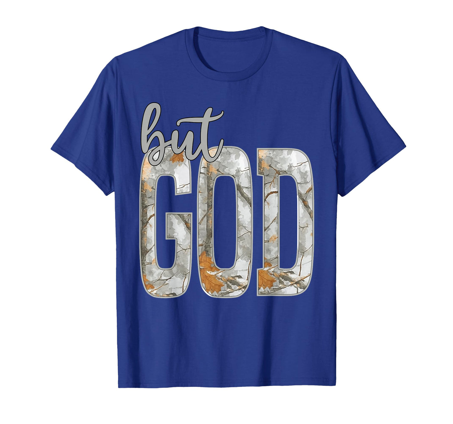 Jesus But God Camo Christian Cross God Faith Bible Religious T-Shirt