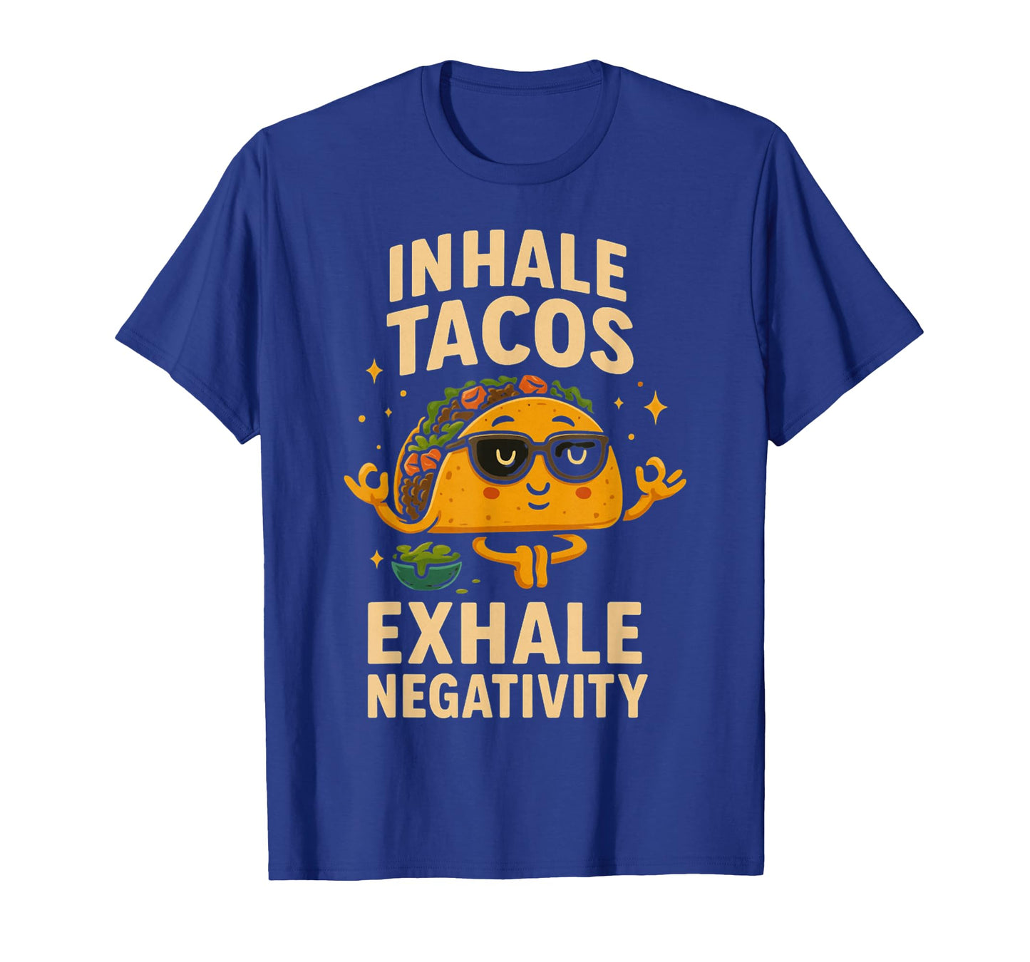 Taco, Tuesday Mindfulness Meditation Sunglasses Humor T-Shirt