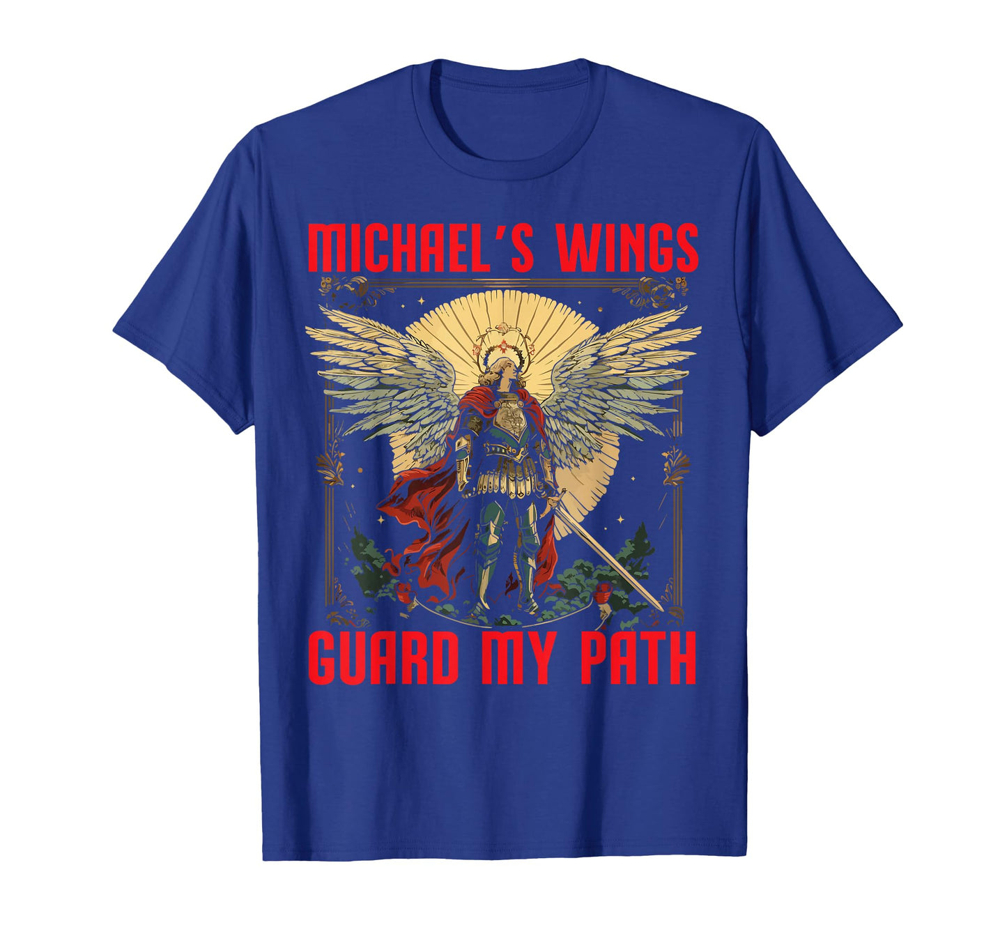 Archangel Michael Catholic Christianity Guardian Angel T-Shirt