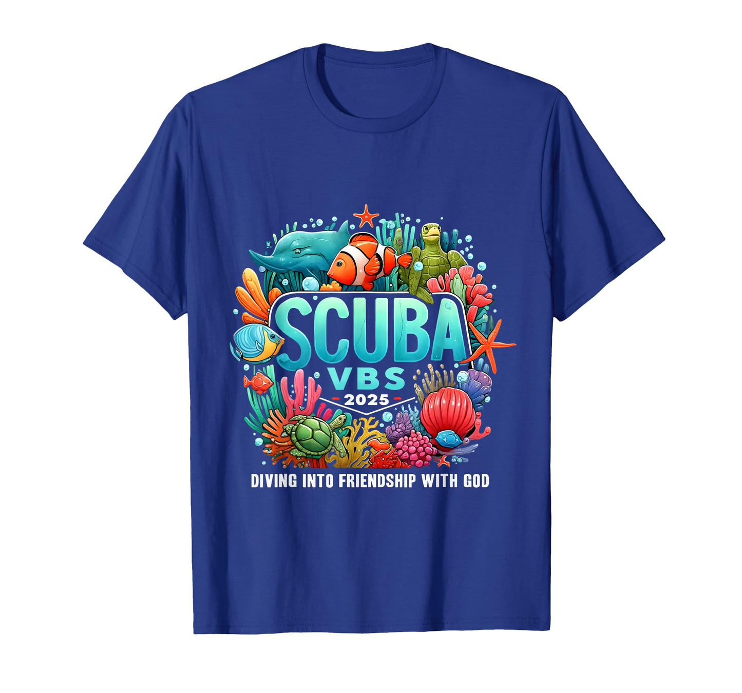 VBS 2025 Scuba Diving Into Friendship With God T-Shirt