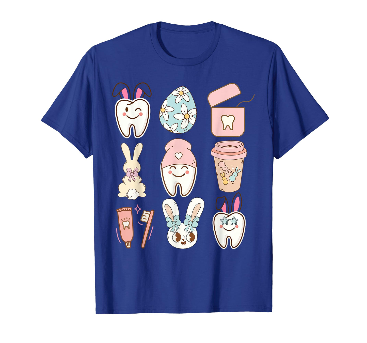 Easter Dental Assistant Tooth Bunny Dentist T-Shirt