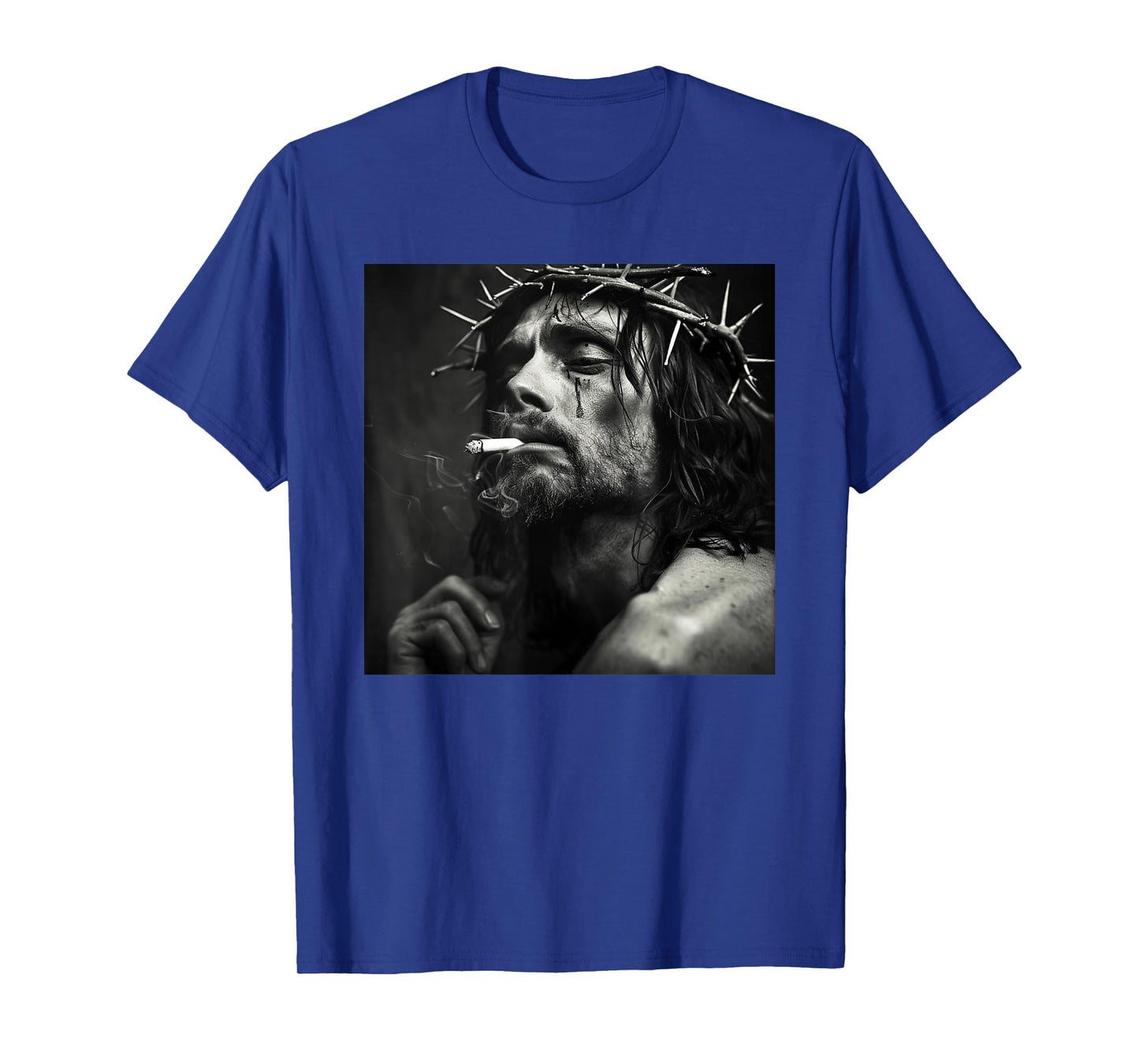 Cooler Jesus Christ Smokes, Resistance, Rebellious Jesus T-Shirt