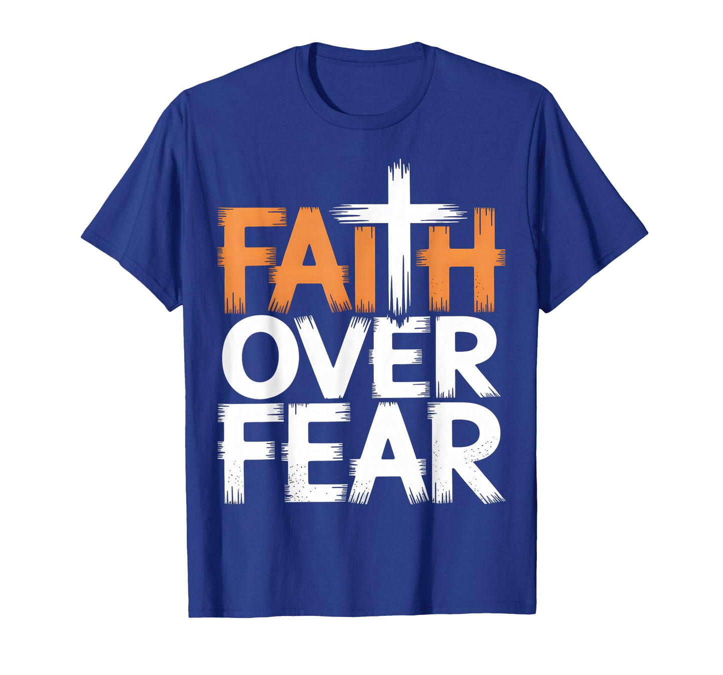 Faith Over Fear Christian Inspirational T-Shirt