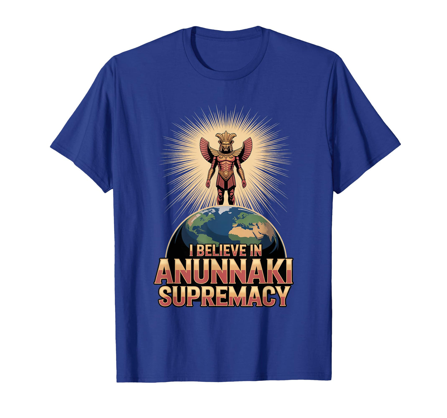 Anunnaki Supremacy Believer Enki Sumerian Myth Origins T-Shirt