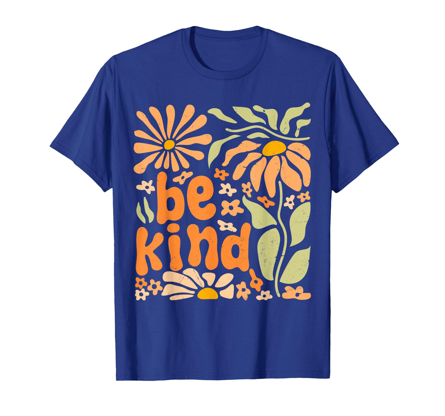 Be Kind Floral Positive Quote Boho Flowers Choose Kindness T-Shirt