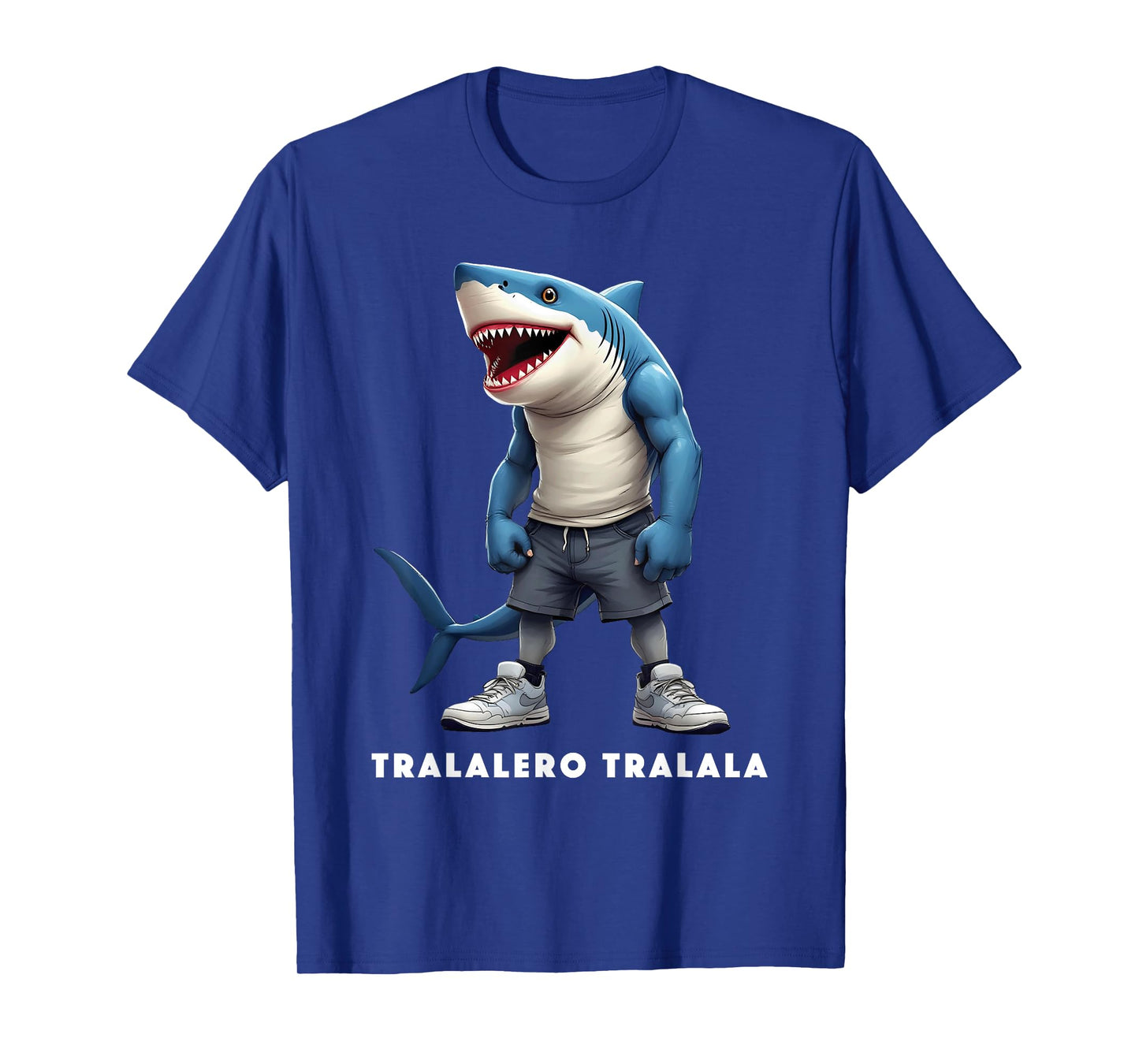 Tralalero Tralala Meme Tee Funny Shark Quote Italian Saying T-Shirt