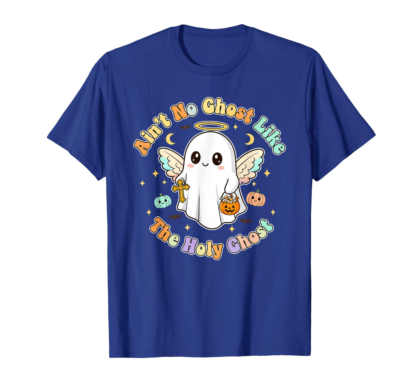 The Only Ghost I Know is The Holy Ghost Halloween Boo Bible T-Shirt