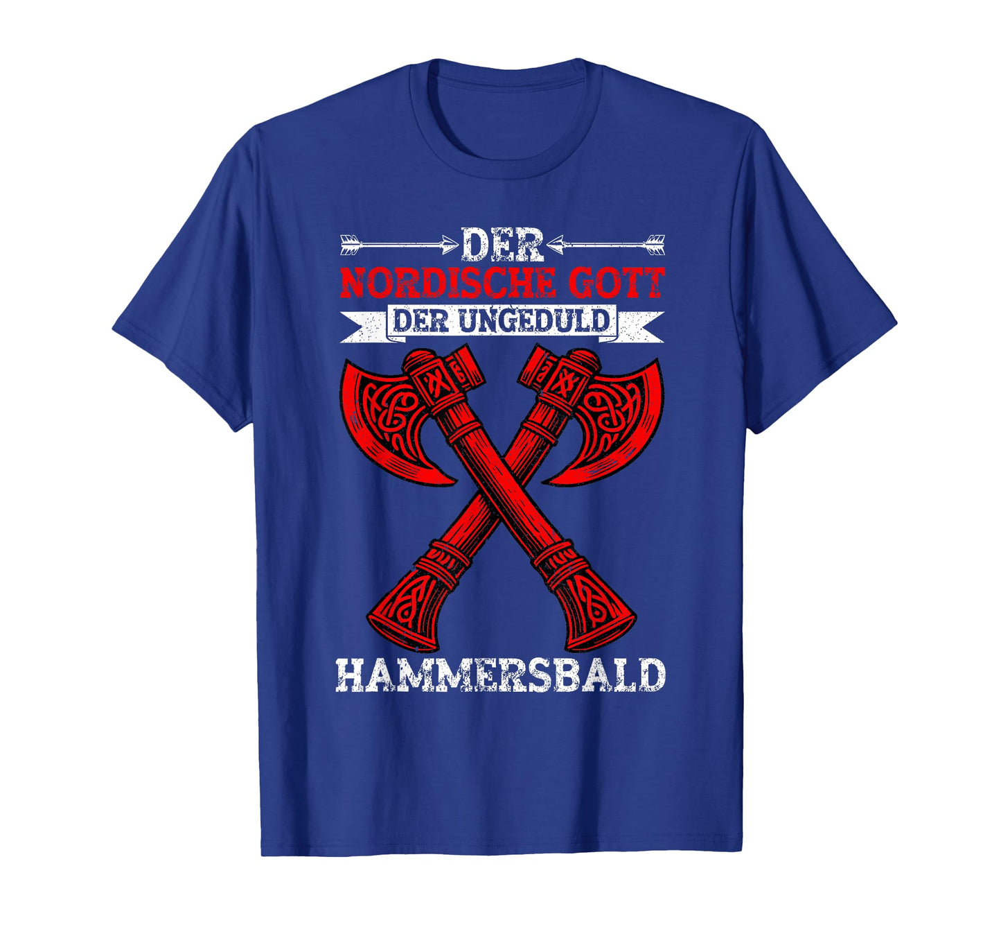 The Nordic God The Impatience Hammer Soon Viking T-Shirt