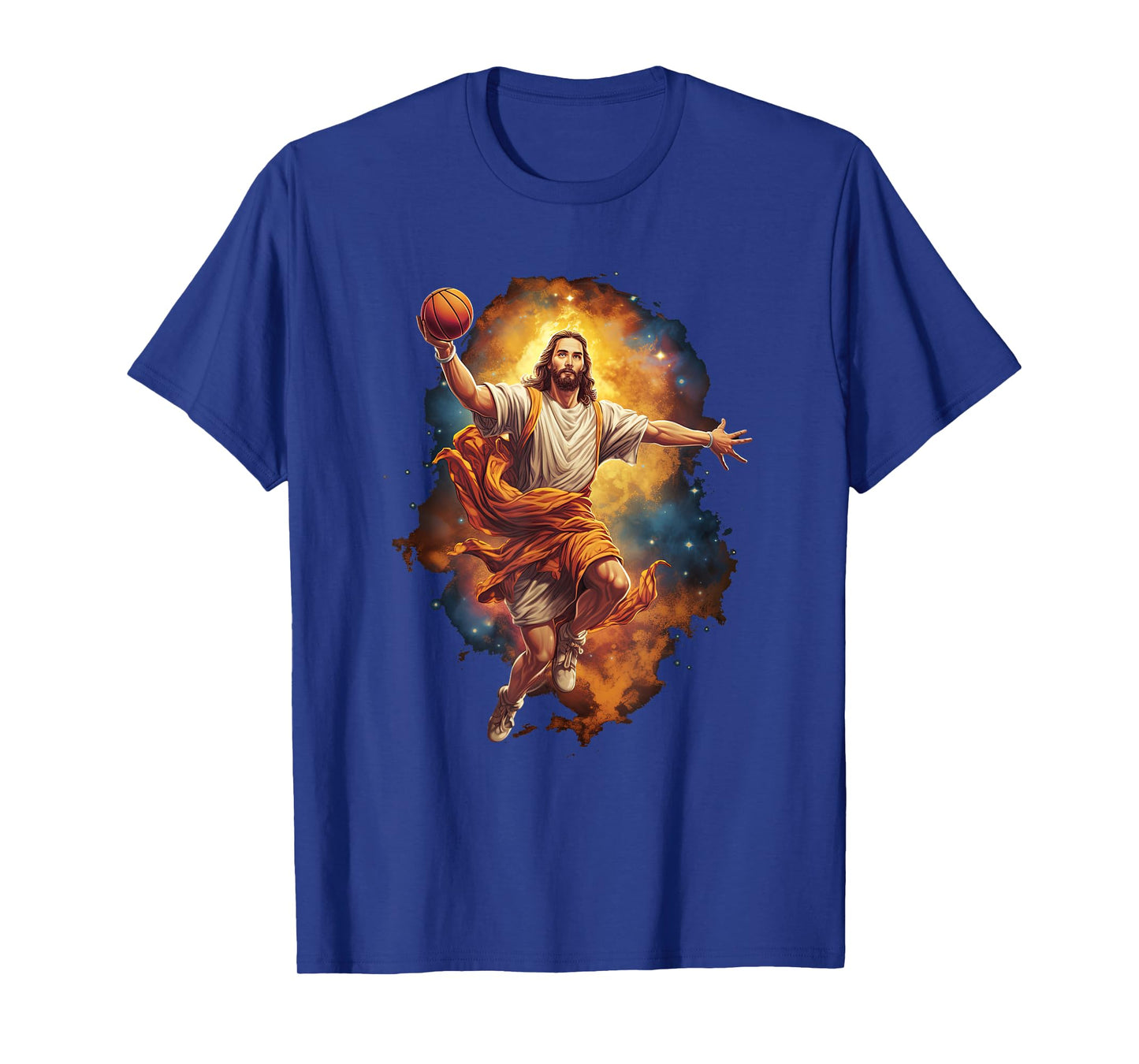 Funny Jesus Playing Basketball T-Shirt