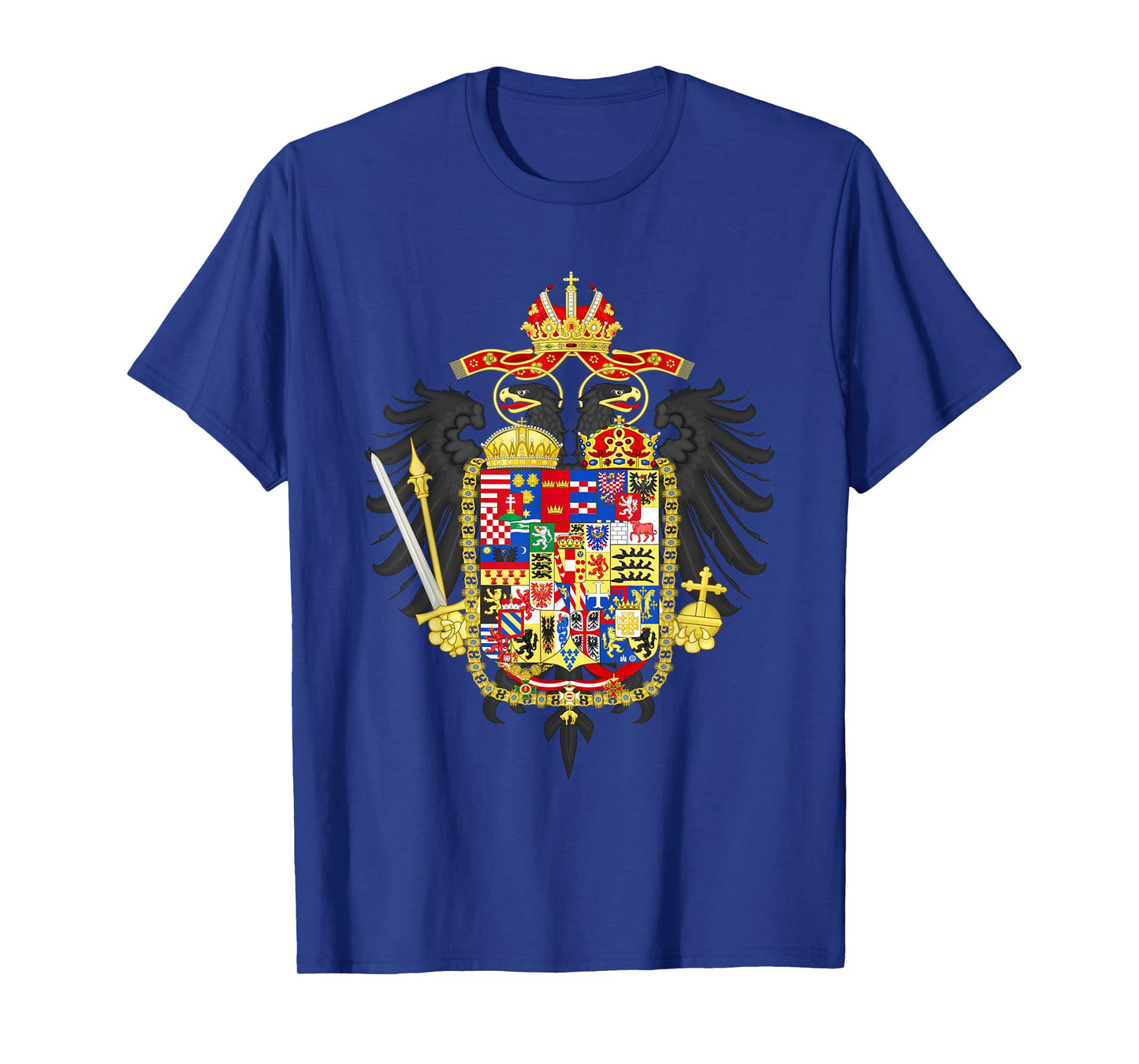 Habsburg Coat of Arms T-Shirt Holy Roman Empire Graphic Tee T-Shirt