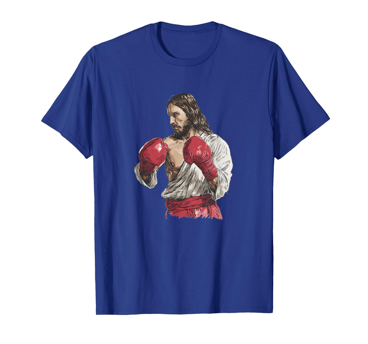 Cool Sport Jesus Christ for Boxing Gloves Lovers T-Shirt