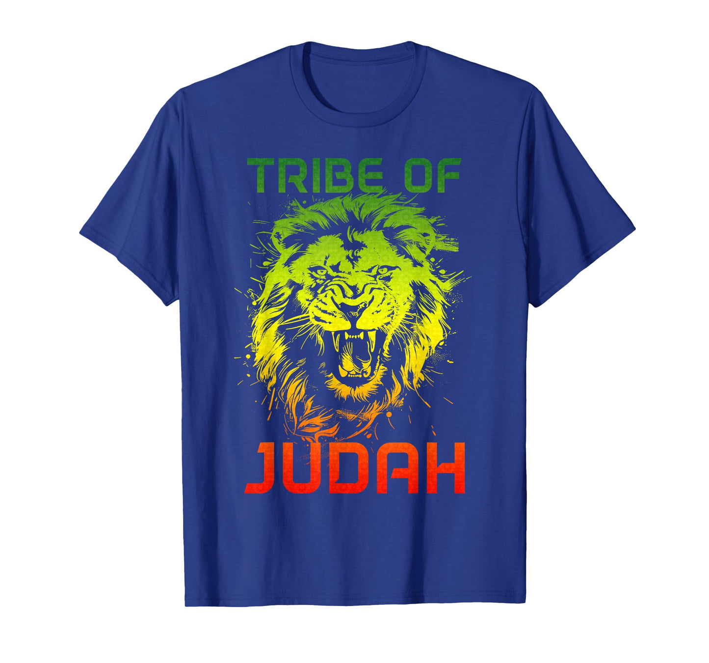 Lion Of Judah Tribe Hebrew Israelite Reggae African YHWH T-Shirt