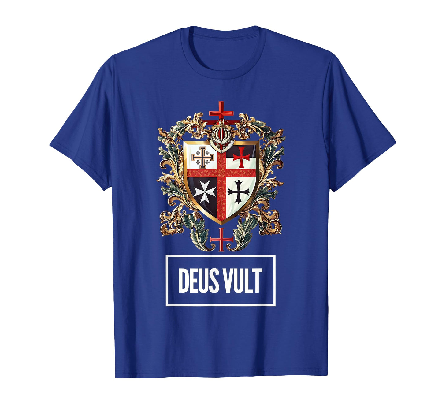 Catholic Knight Templar Crusader Cross Latin T-Shirt