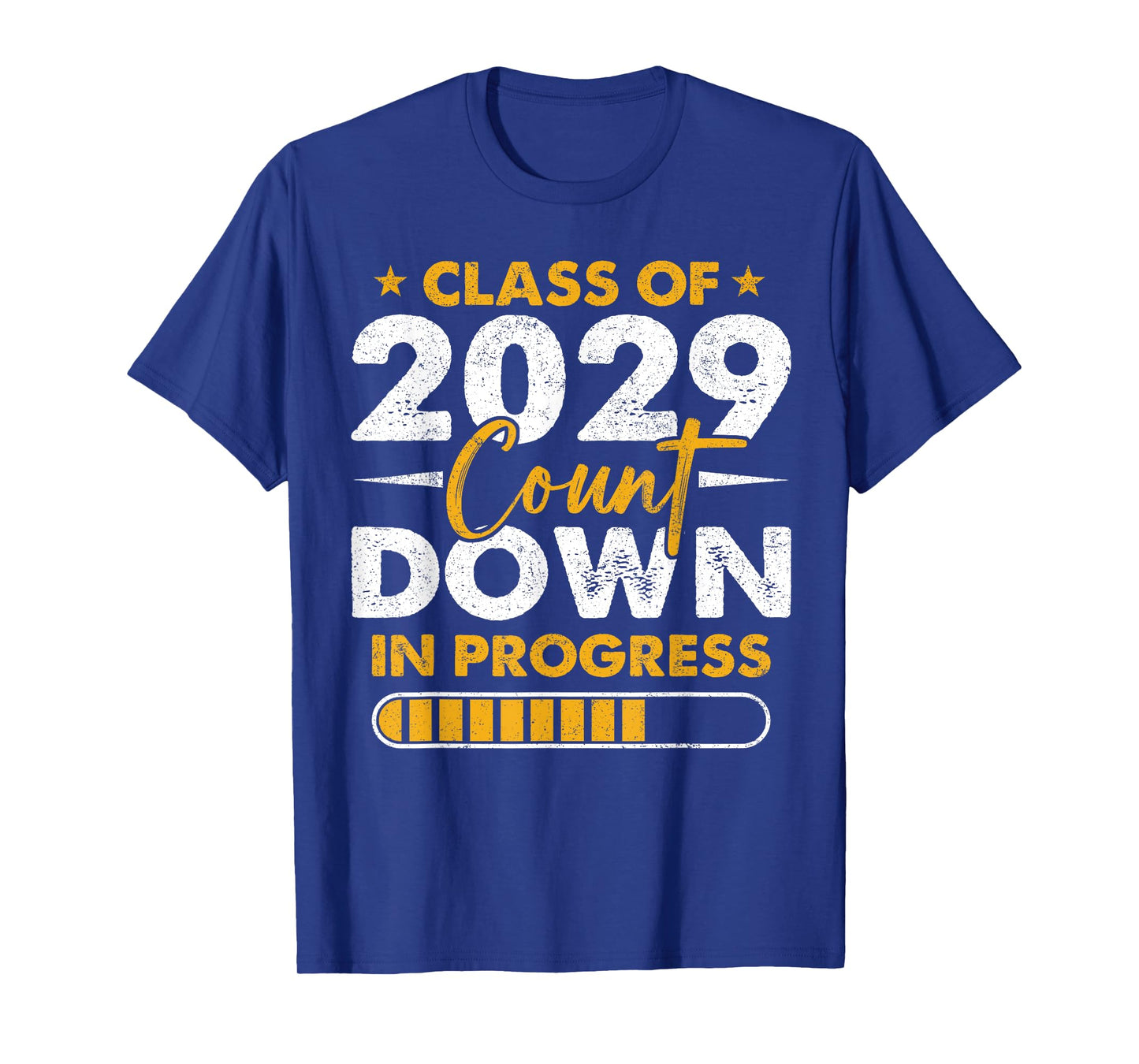 Class of 2029 Count Down In Progress Graduation 8th Grade T-Shirt
