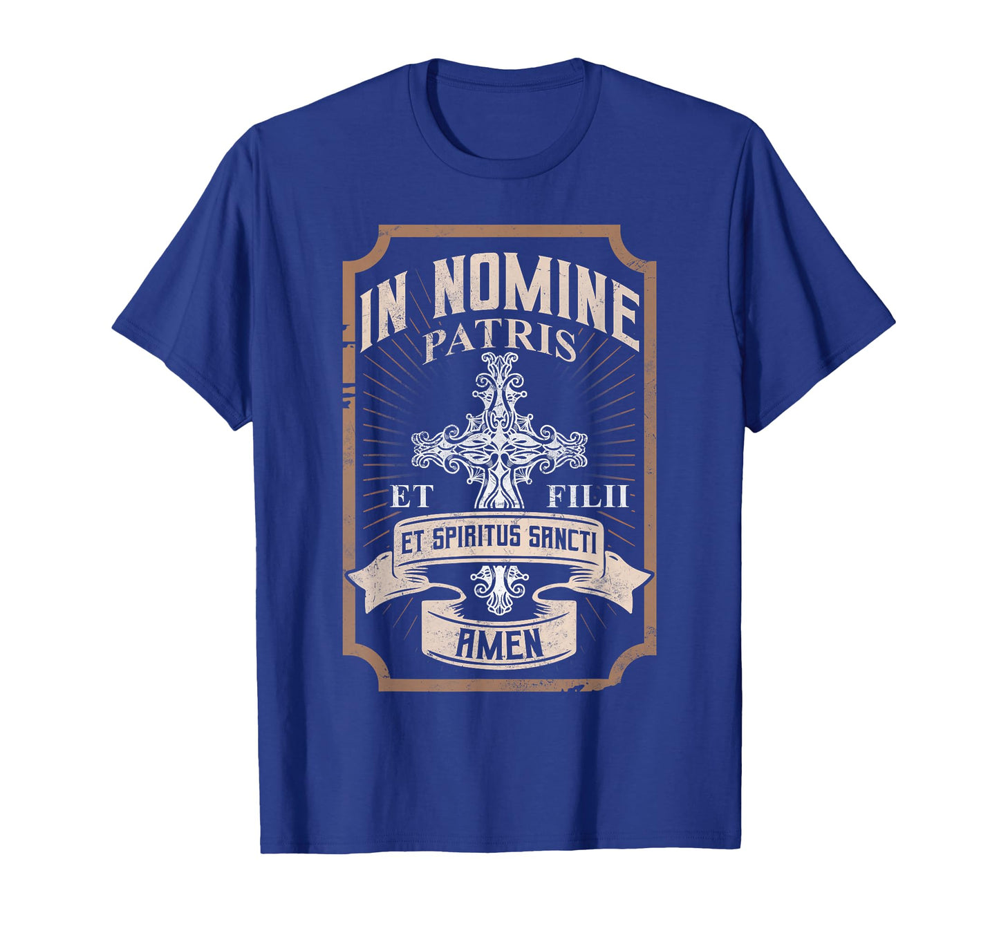 In Nomine Patris Christian Prayer T-Shirt