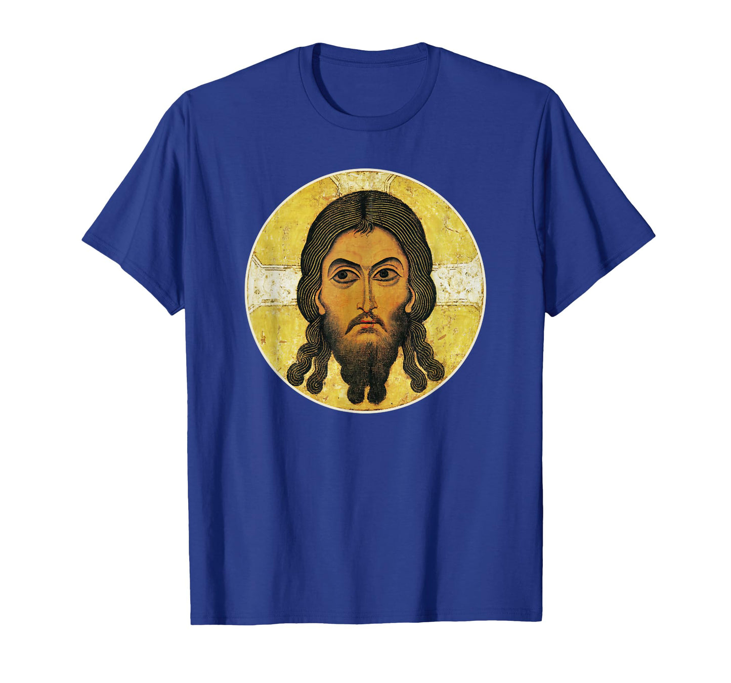 Vintage Christ Acheiropoietos Holy Face Of Jesus Orthodox T-Shirt