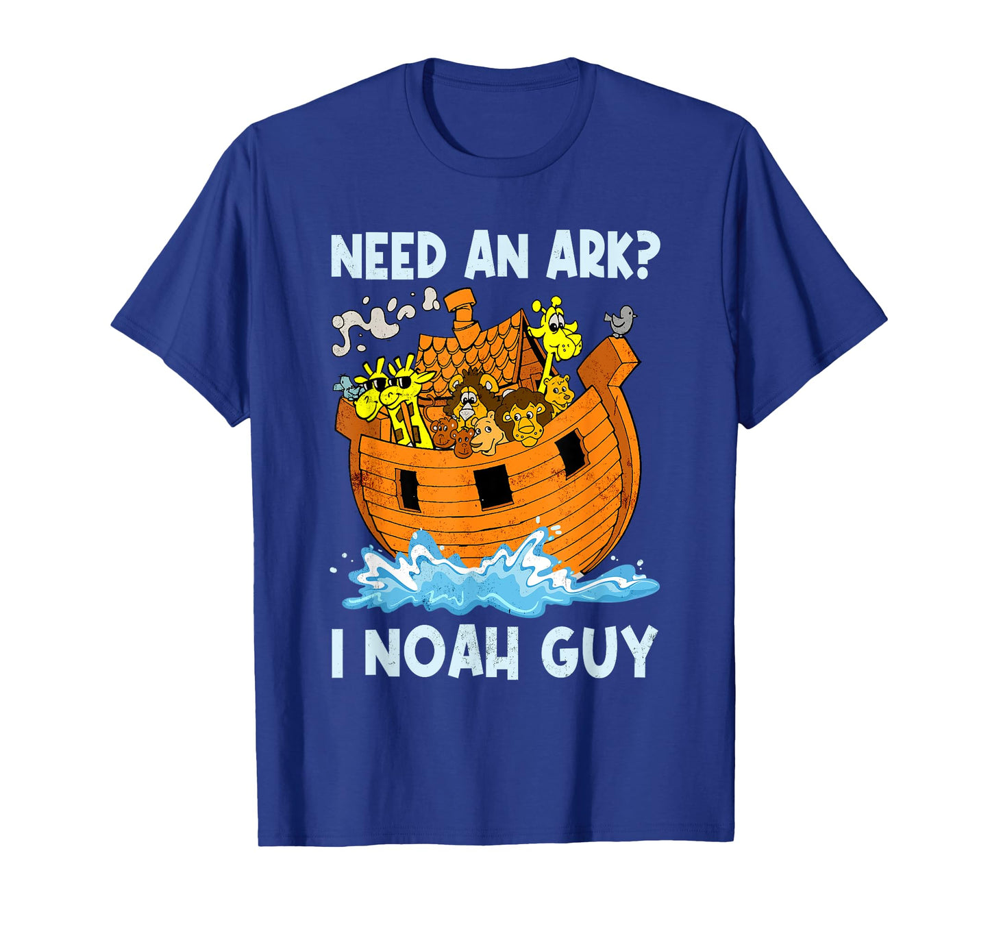 Need An Ark I Noah Guy Retro Christian Religion Bible Verse T-Shirt