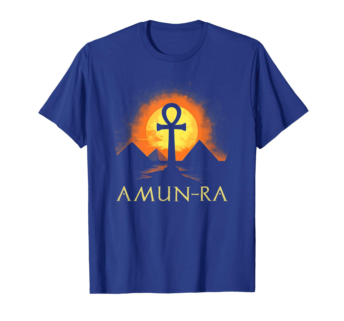 Amun Ra Ancient Egyptian God Ankh T-Shirt