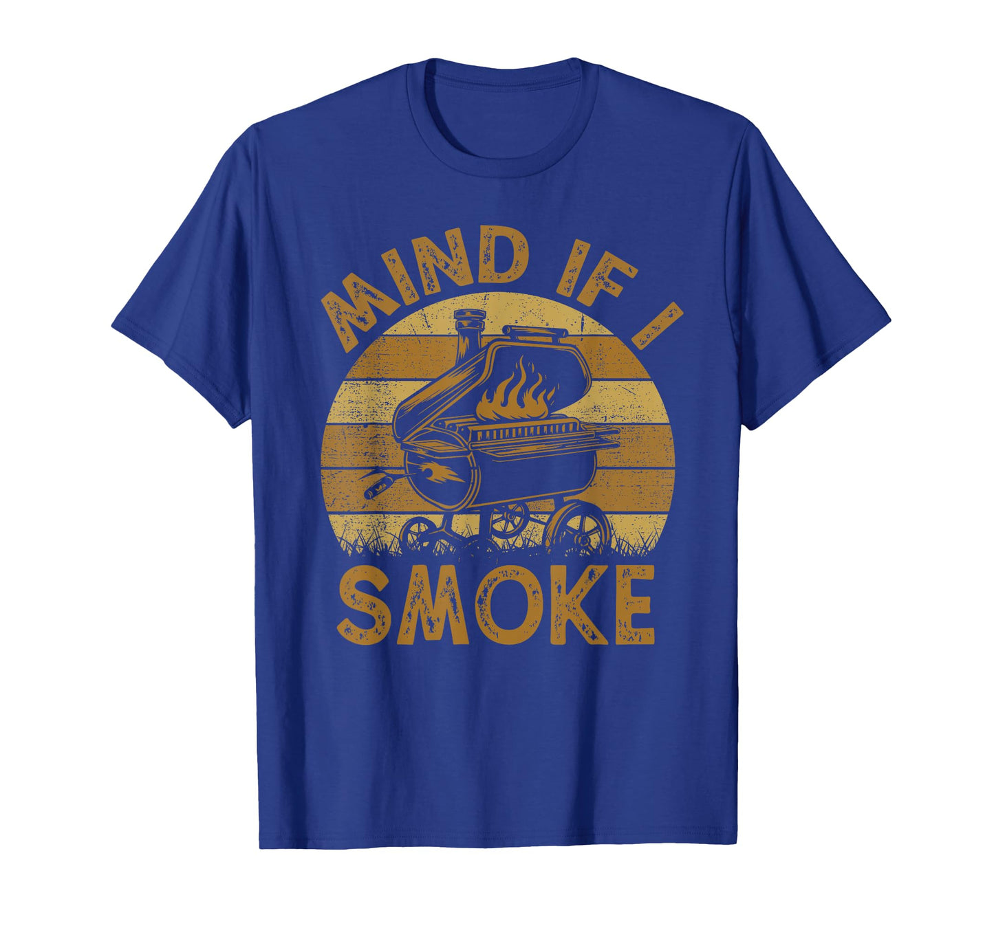Mind If I Smoke Funny BBQ Barbeque Grilling Chef Dad T-Shirt