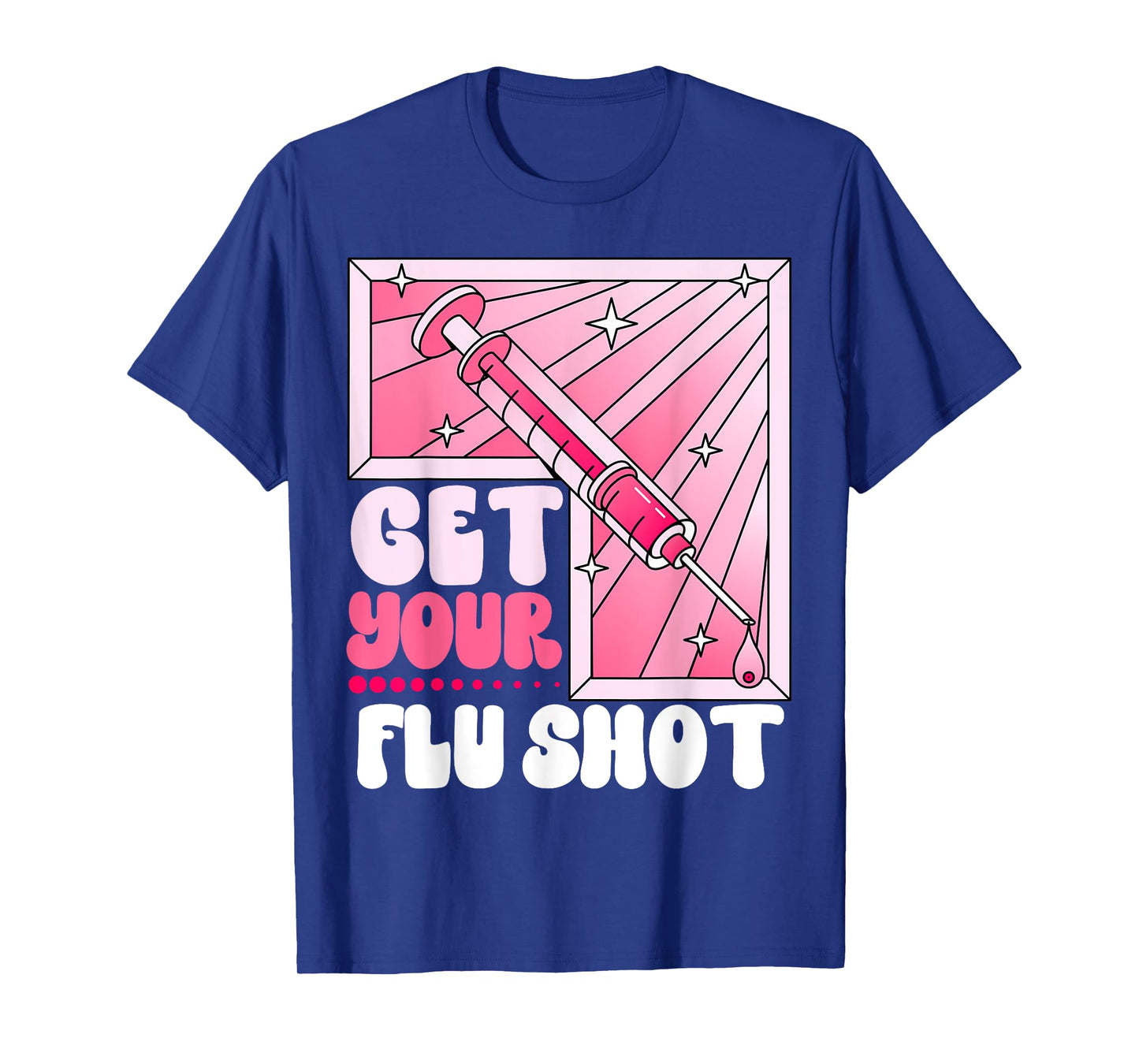 flu shot nurse medical assistant nursing flu cold season cna T-Shirt