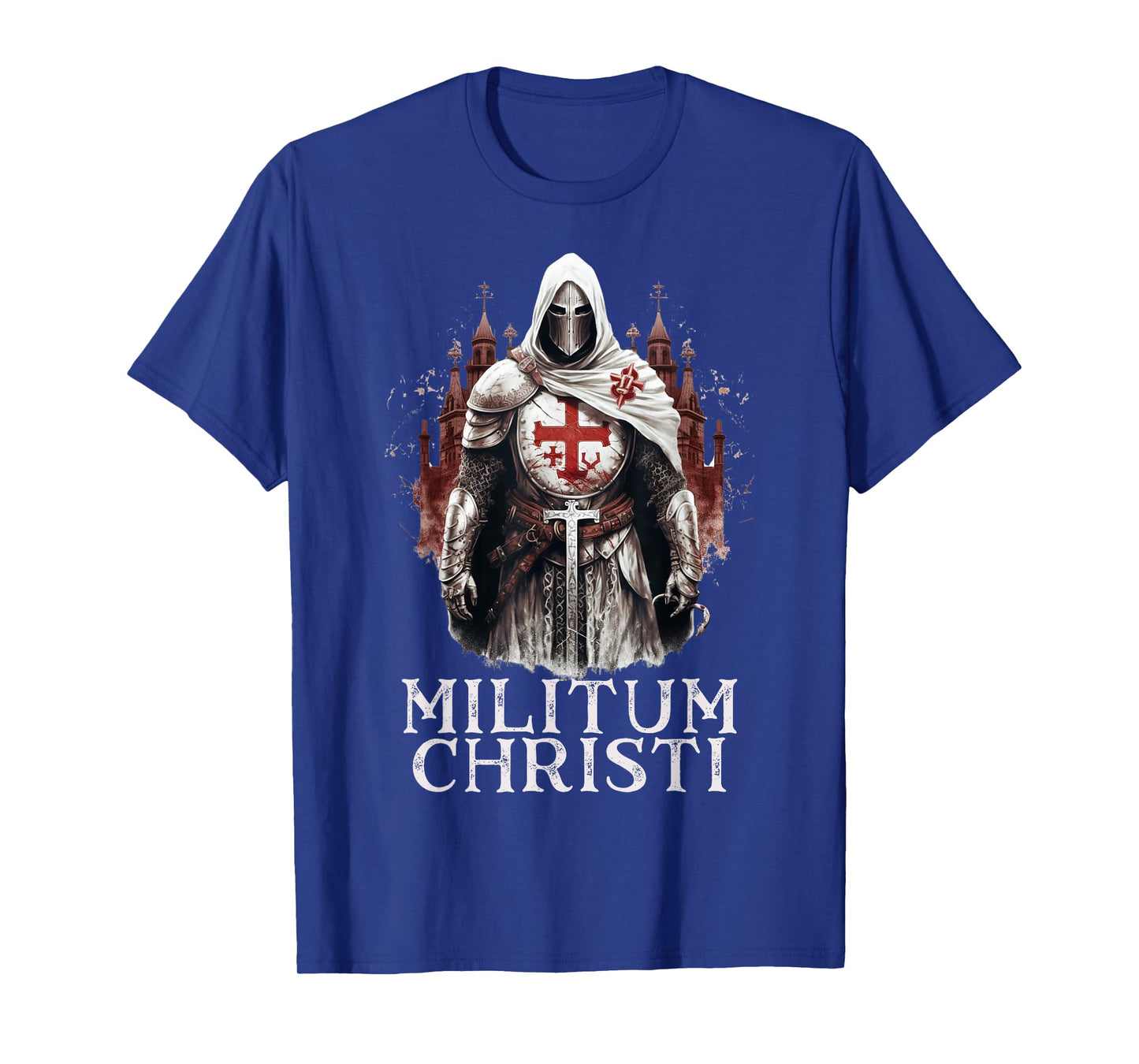 Catholic Knight Templar Crusader Cross T-Shirt