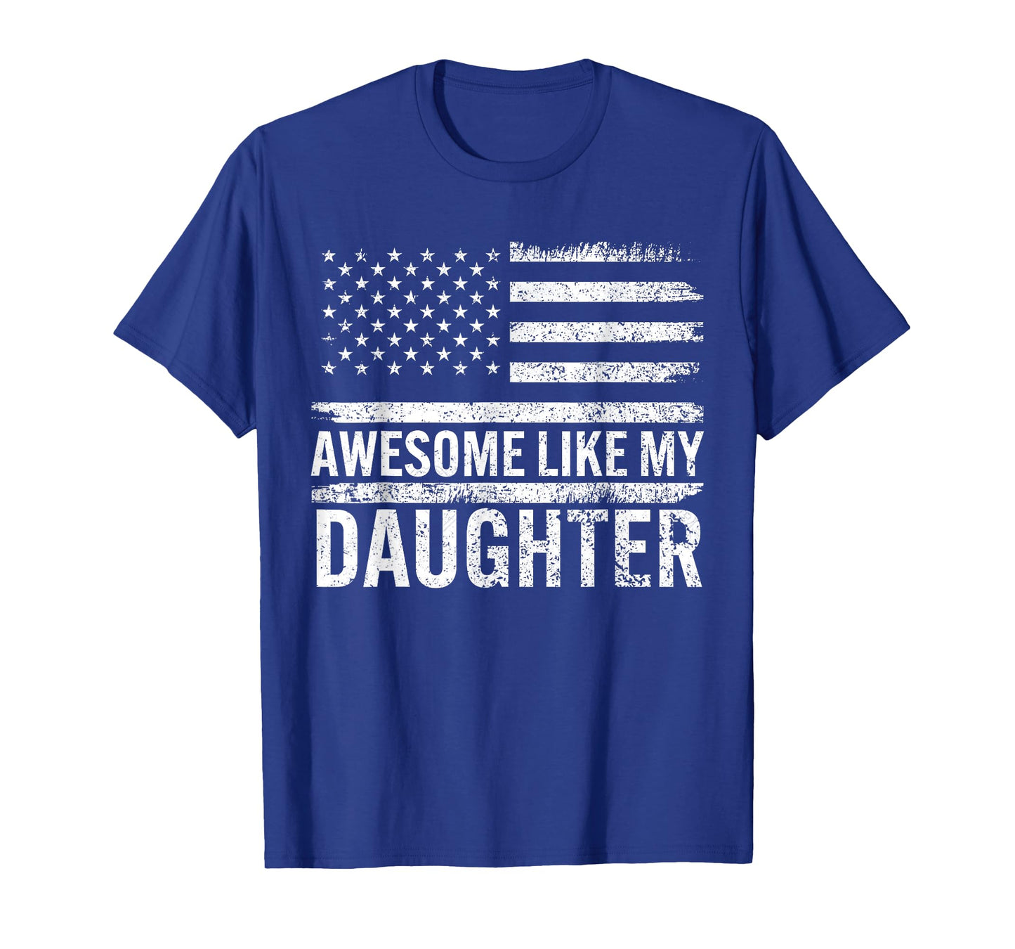 Awesome Like My Daughter Retro Men Funny Fathers Day Dad T-Shirt