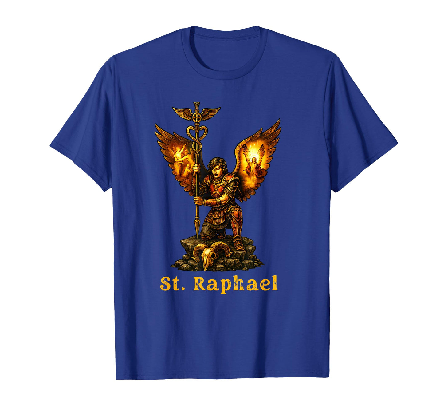 Saint Archangel Raphael Christian Art Faith T-Shirt