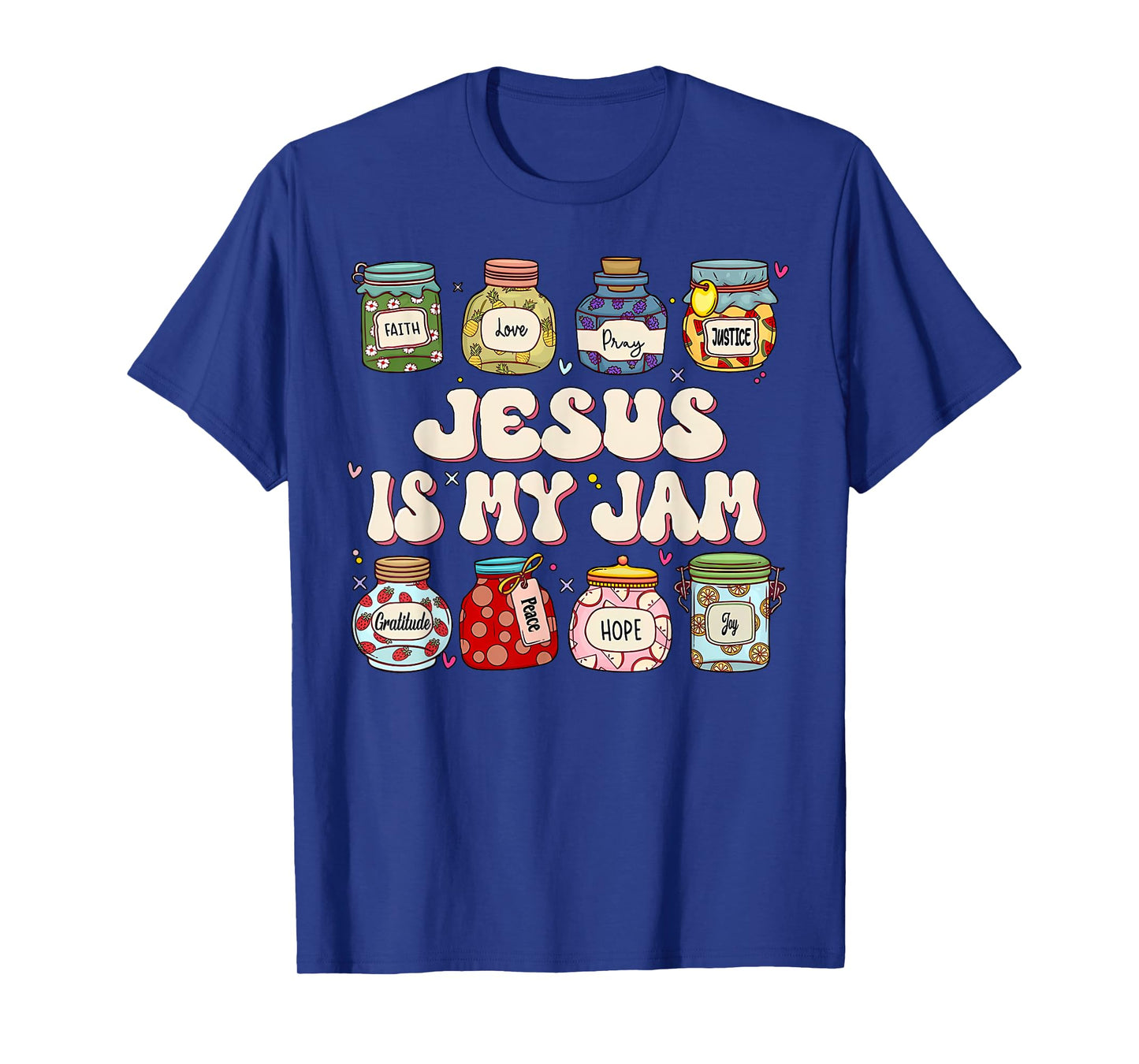 Jesus is My Jam I'm Here to Spread It Christian Faith God T-Shirt