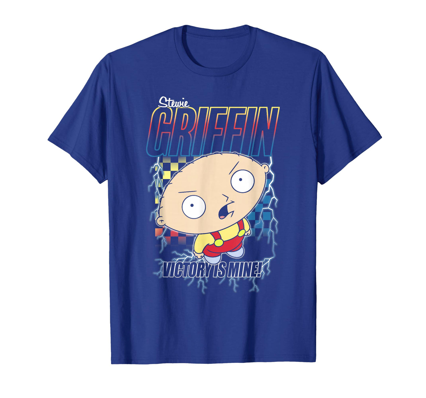 Family Guy Stewie Griffin Victory Is Mine Big Chest Poster T-Shirt