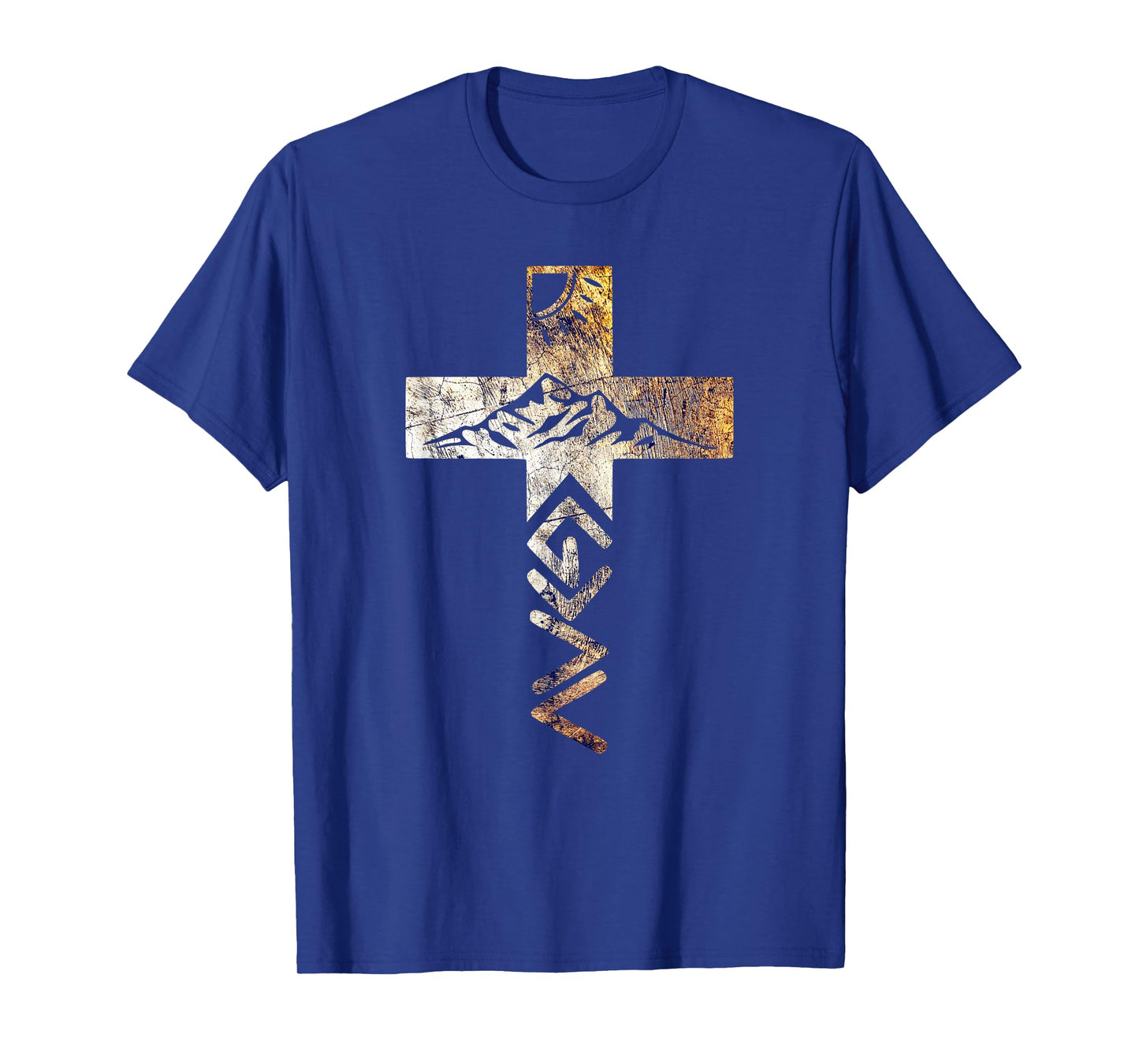 God Greater Than The Highs And Lows Cross for Christians T-Shirt