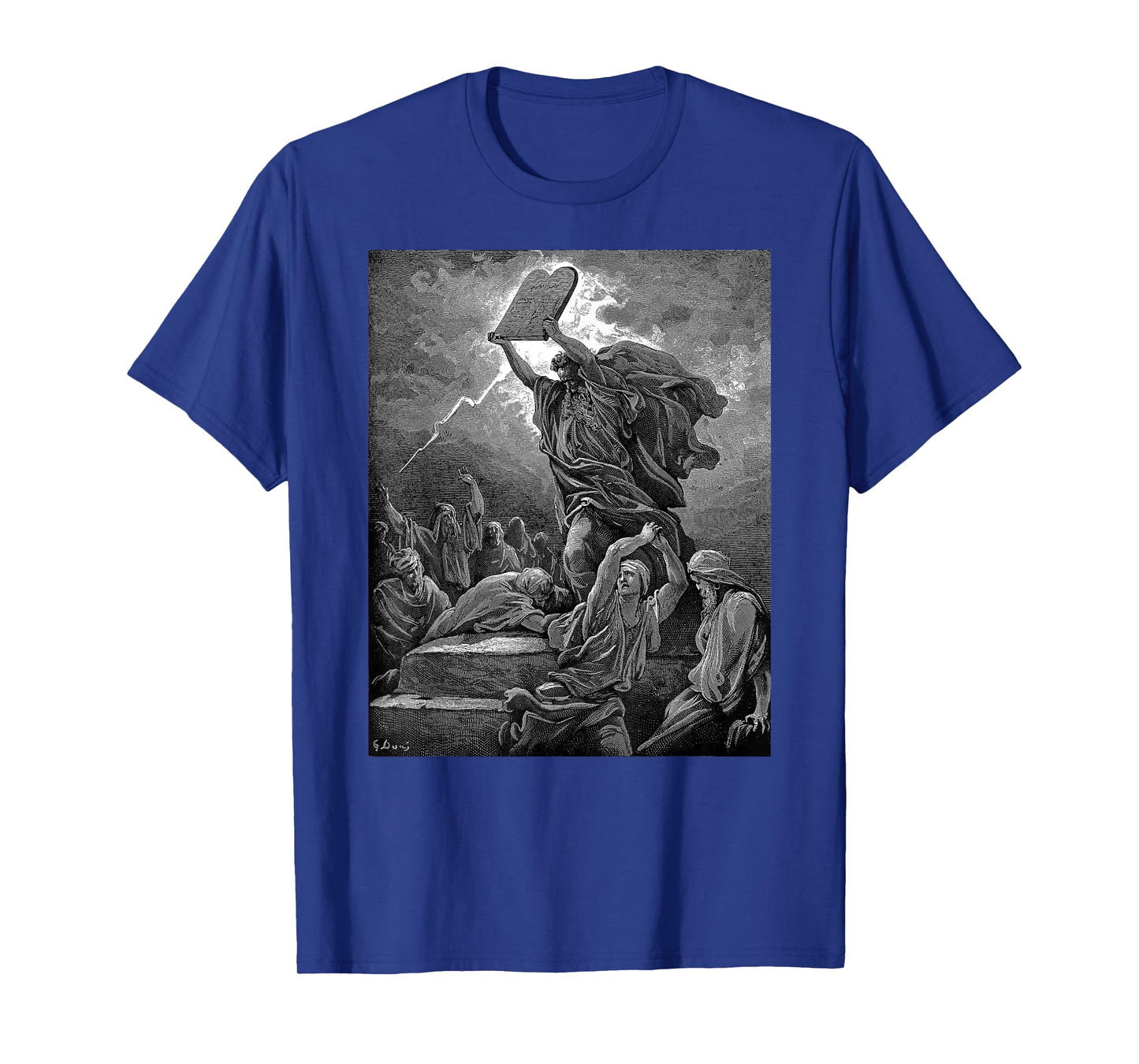 Gustave Dore Moses Breaks the Tablets of the Law T-Shirt