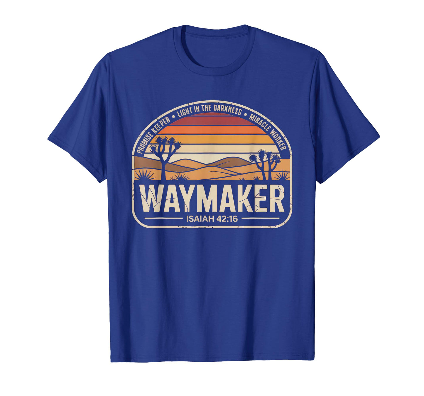 Waymaker Tshirt Promise Keeper Miracle Worker God Christian T-Shirt
