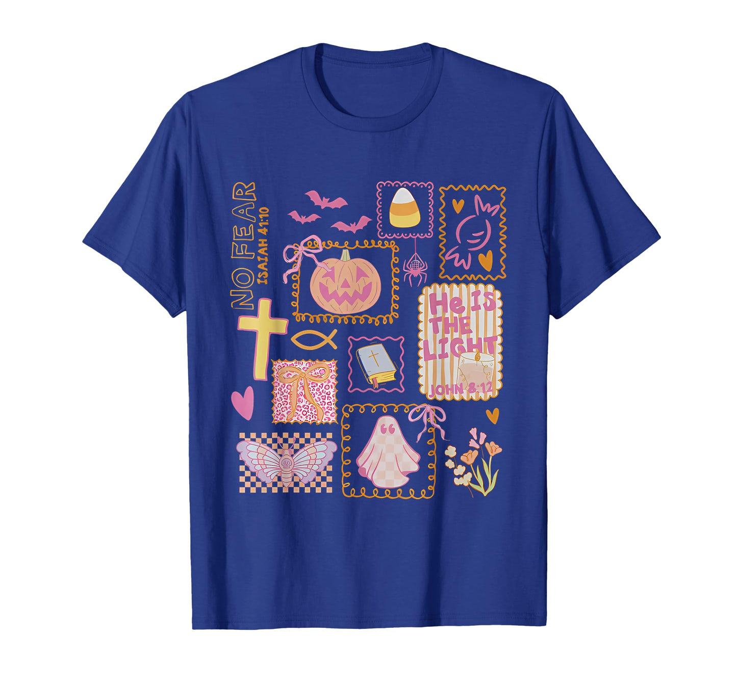 Christian Youth Group Faith Fall Church Cute Jesus Halloween T-Shirt