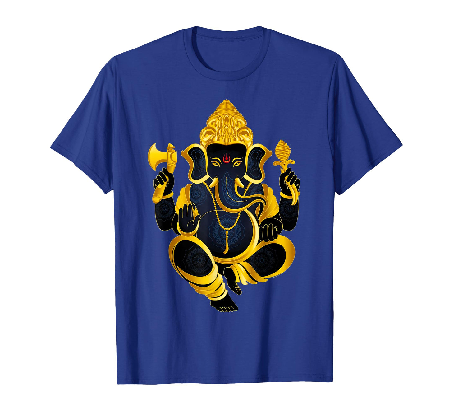 Hindu Ganesha Puja Elephant God India Meditation Yoga Murti T-Shirt