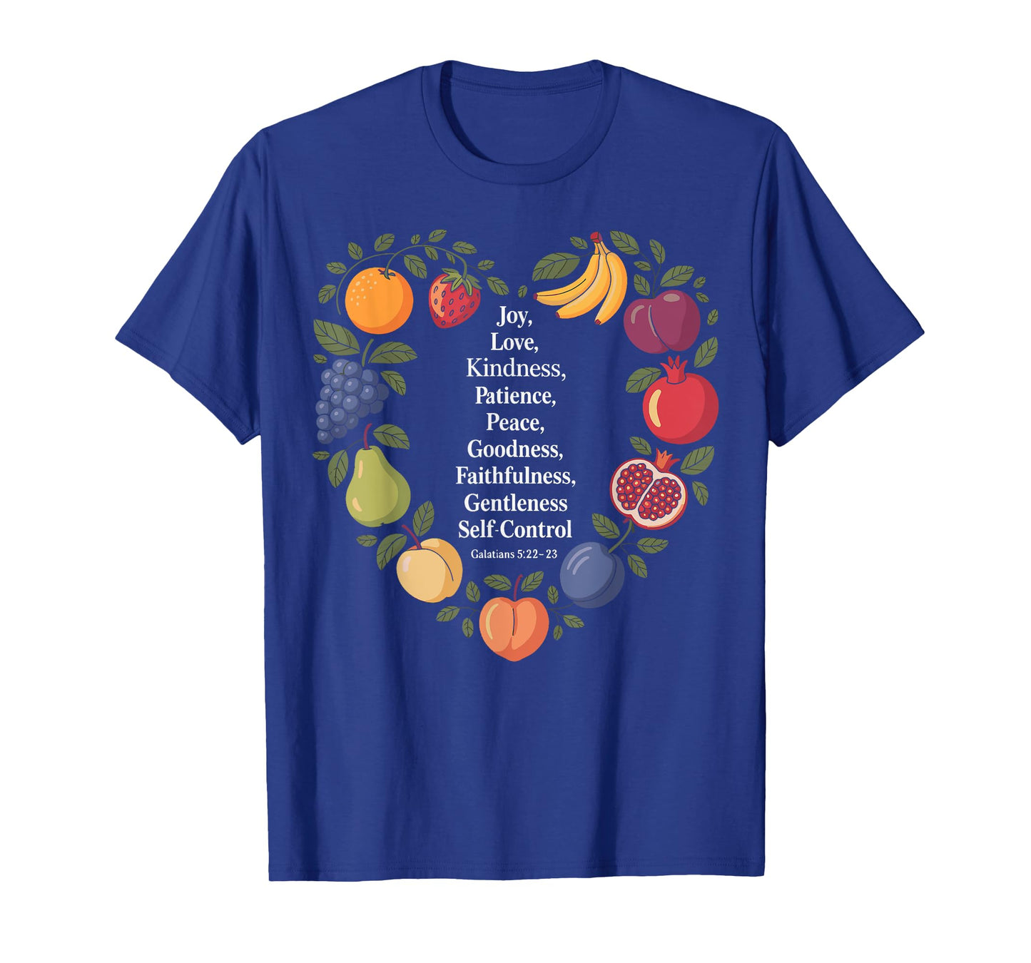 Awesome Galatians Fruit Of The Spirit Religious Verses T-Shirt