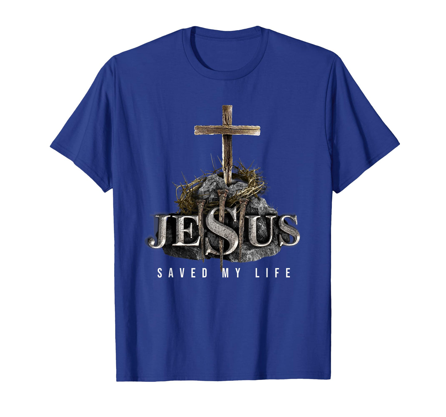 Jesus Saved My Life - Christian Religious Bible Church T-Shirt