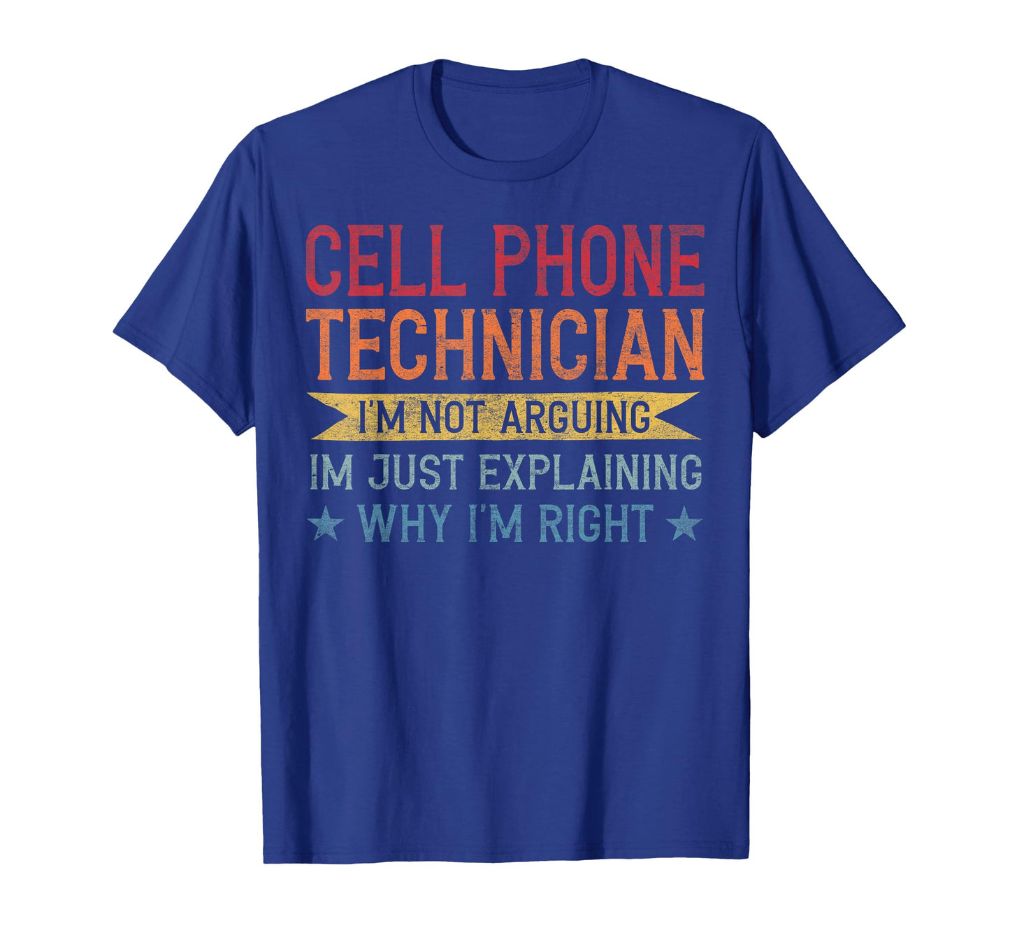 Funny Profession Quote Cell Phone Technician T-Shirt