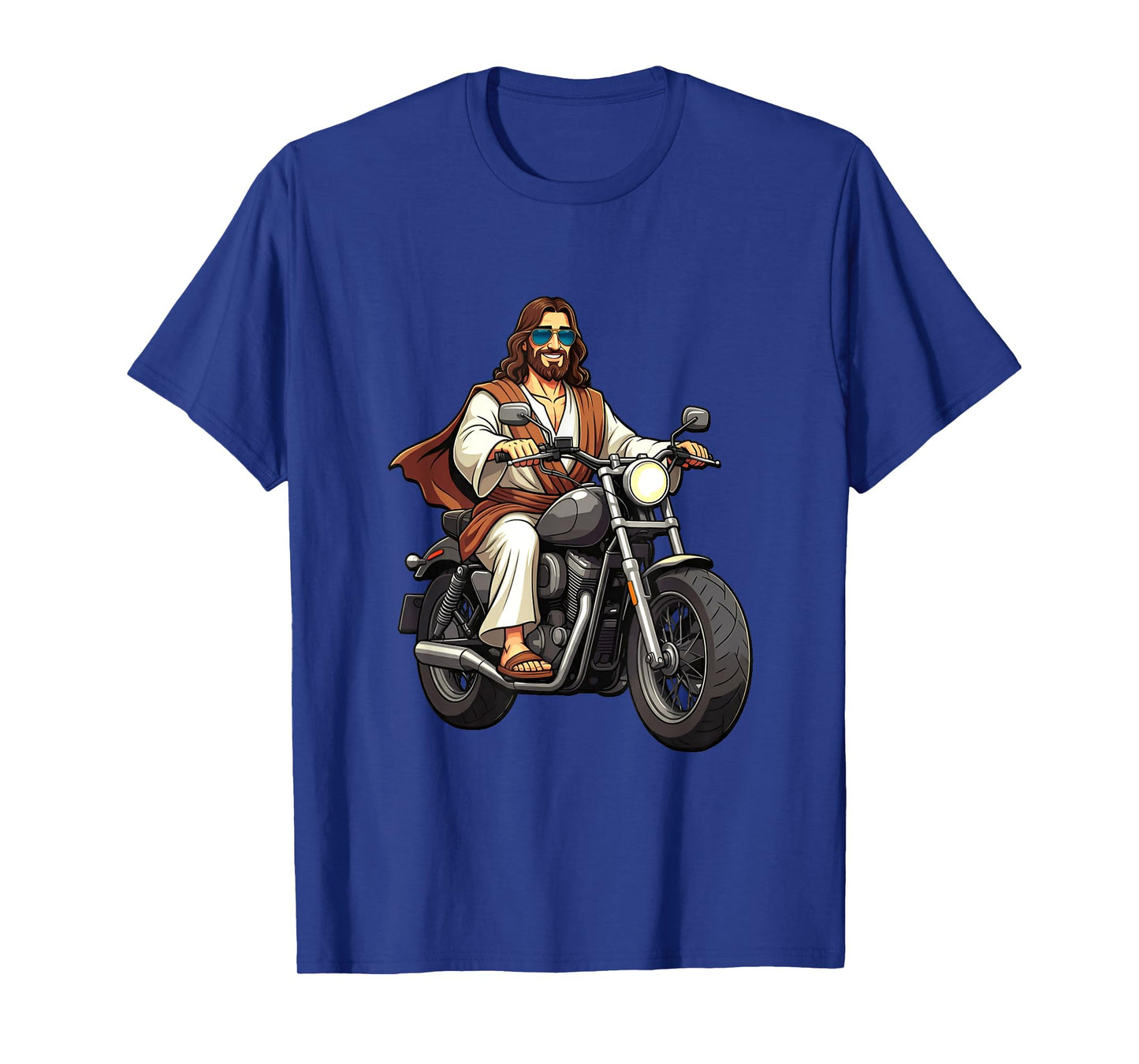 Jesus On A Motorcycle T-Shirt