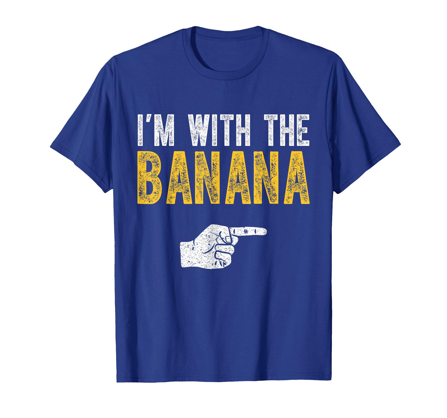 I'm With The Banana Costume Halloween Matching Couple T-Shirt