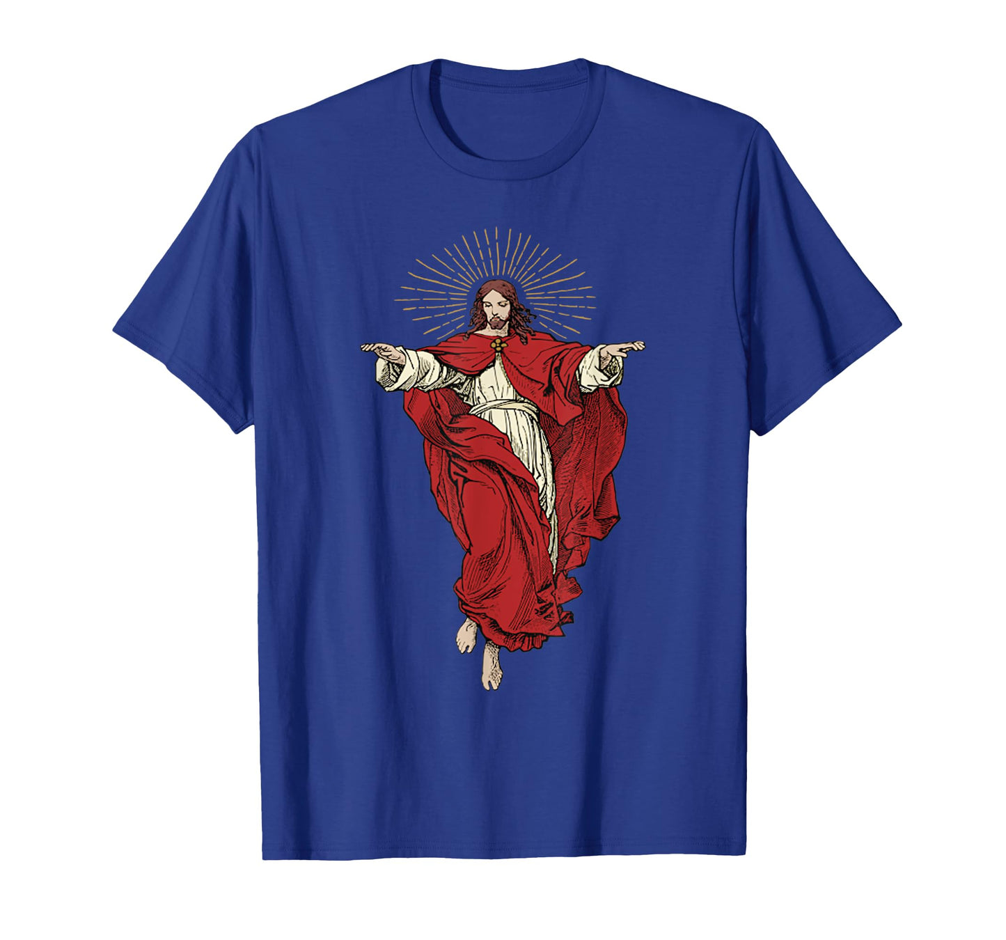 Vintage Jesus Ascension of Christ Orthodox Tee T-Shirt