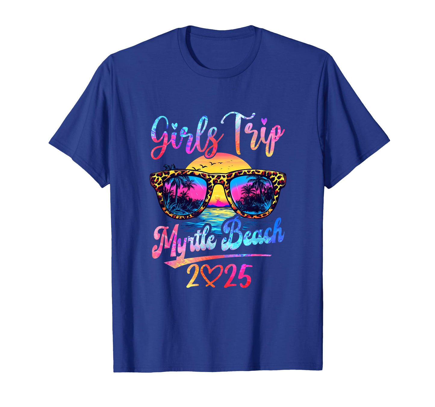 Girls Trip Myrtle Beach 2025 Matching Summer Vacation Women T-Shirt
